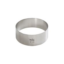 Picture of ROUND STAINLESS STEEL RING 8CM X 6CM